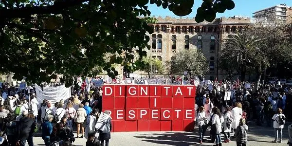 El seguiment de la vaga de metges a l’ABS de Torredembarra és del 79%, segons el sindicat Metges de Catalunya