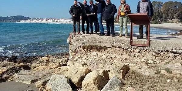El subdelegat del Govern visita els banys romans de la Vil·la dels Munts d’Altafulla