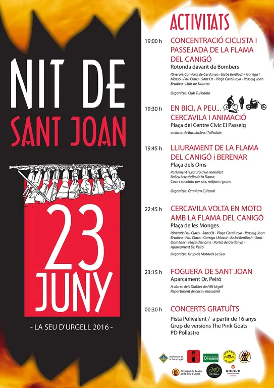 Tot a punt per celebrar la Nit de Sant Joan a la Seu