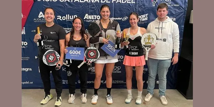 La palista Anna Ortiz es proclama campiona del I Slam Aurial de Terrassa