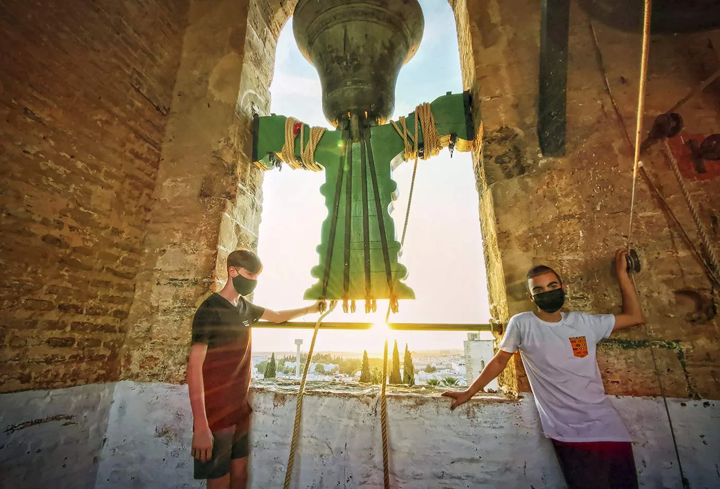 Los campaneros de Utrera se pasean por National Geographic