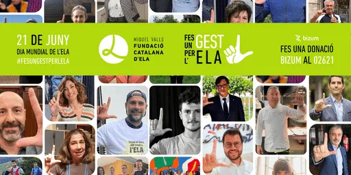#UngestperleLa és la proposta de la Fundació Miquel Valls per donar visibilitat a l'Esclerosi Lateral Amiotròfica