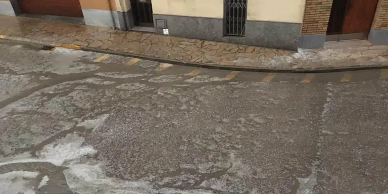 El núvol arcus, el responsable de la forta calamarsada d'aquest matí