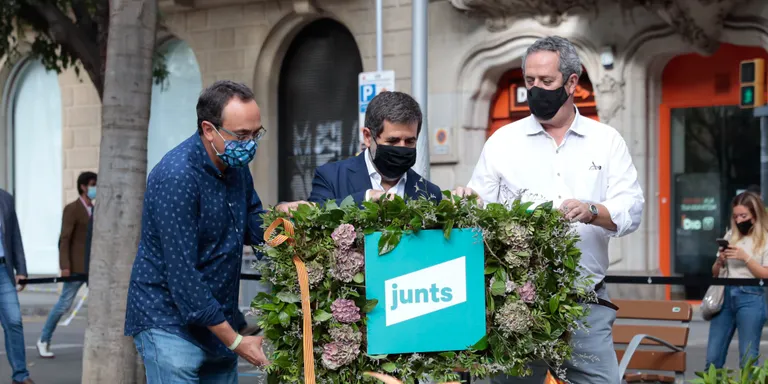 JxCat critica que el govern de Barcelona retiri les ofrenes florals de la Diada "en menys de 24 hores"