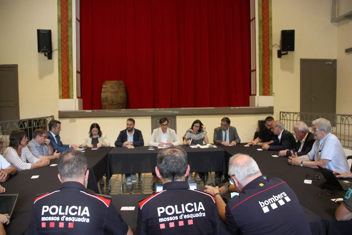 L’alcalde d’Aiguamúrcia assegura que no s’aturaran fins a trobar el responsable dels darrers incendis