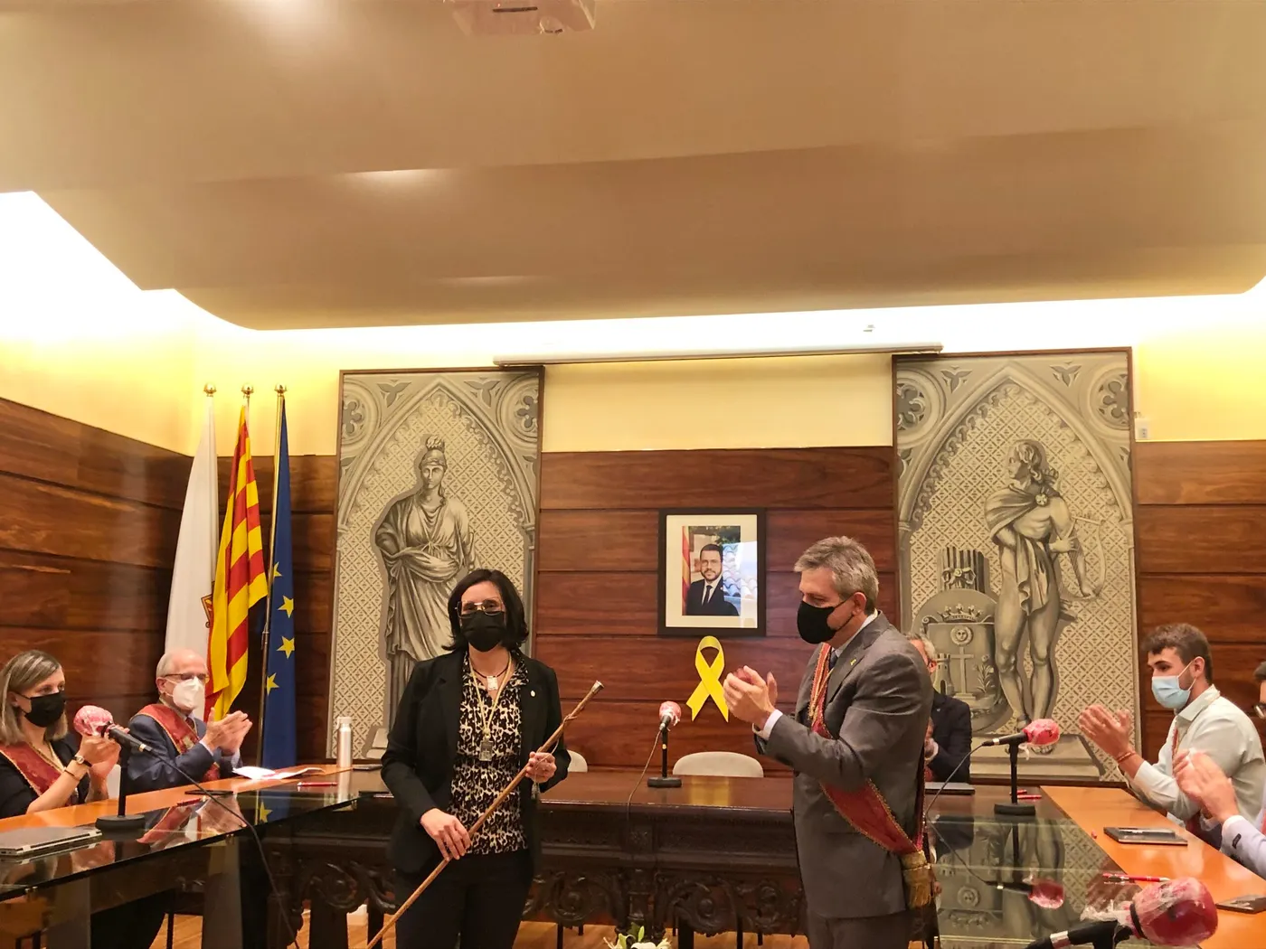 Judit Gisbert es converteix en la primera alcaldessa de Solsona amb la voluntat que el fet de ser dona "no sigui una llosa, sinó un motiu més per tirar endavant"
