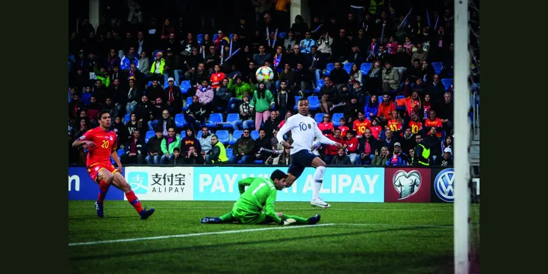 Ple a l'Estadi Nacional d'Andorra per la visita de la selecció francesa