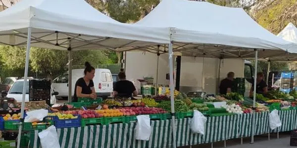 El mercat setmanal d'Altafulla es trasllada al carrer de la Fassina de Baix a Mar aquest dimarts