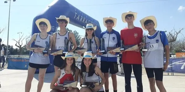 Mar i Emma Vendrell es proclamen campiones en les categories Cadet i Infantil de la Lliga Comarcal de Cros del Tarragonès