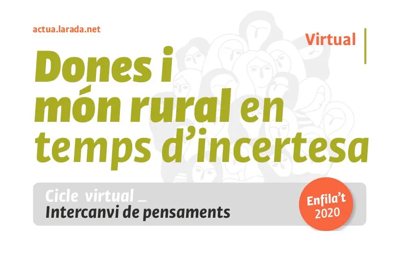 L'Arada organitza una trobada virtual d'intercanvi de pensaments