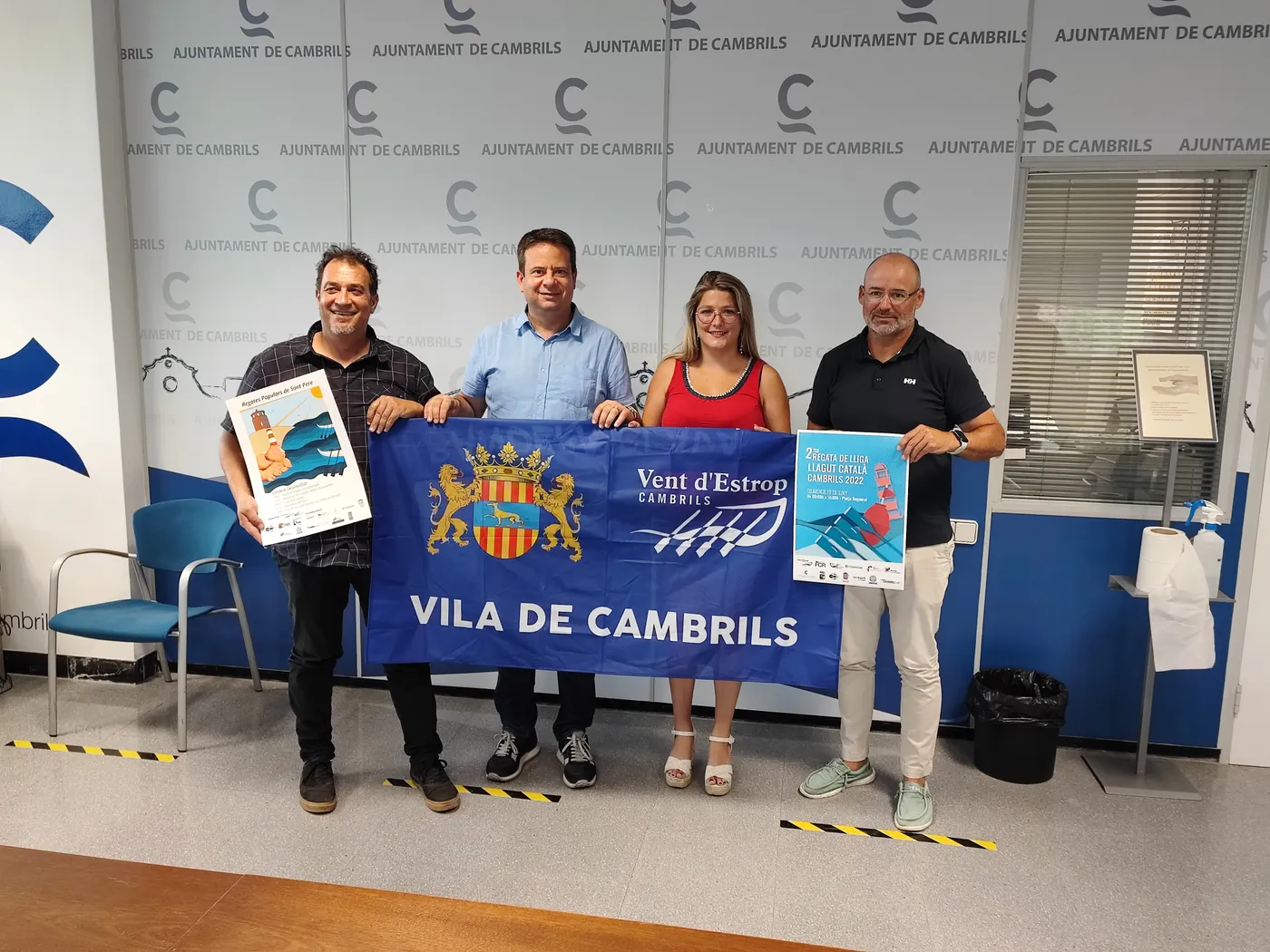 Cambrils acollirà aquest diumenge la segona regata de la Lliga Catalana de Llagut