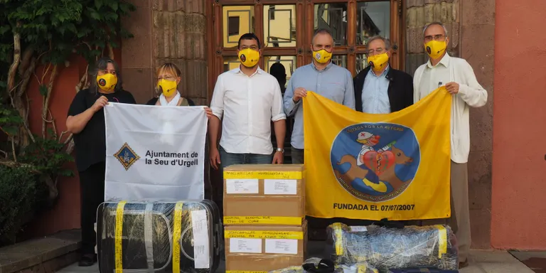 L'Ajuntament de la Seu d'Urgell col·labora un any més en el projecte solidari 'Cruzada por la alegría'