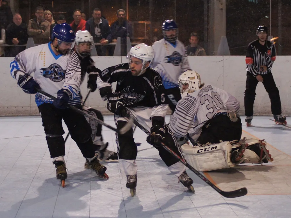 Partit, com sempre, molt igualat entre Cent Patins i Valladolid