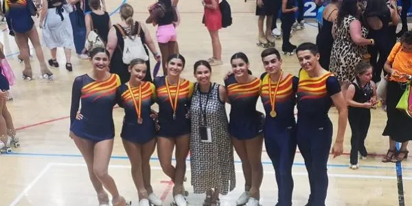 Els patinadors Ot Font i Joan Jardí es proclamen campions d’Espanya de Solo Dance en categoria Junior i Juvenil