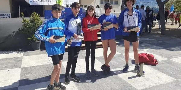 Els Atletes d’Altafulla recullen els guardons en la festa final de la Lliga de Cros 2021-22 del CET