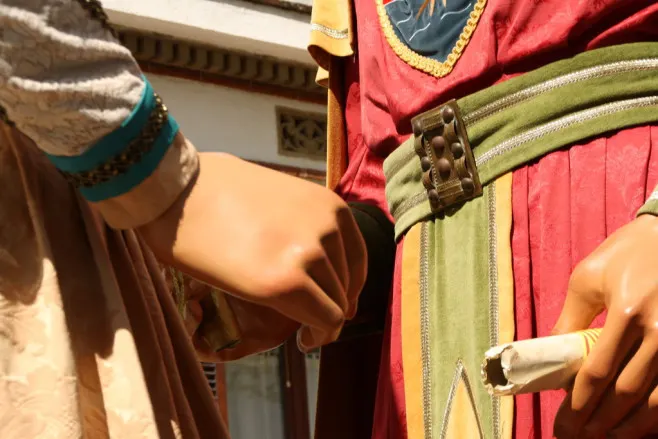 Els Gegants de Pineda, convidats a la trobada de gegants històrics de Salt