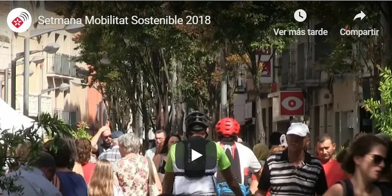 Rubí se suma a la Setmana Europea de la Mobilitat Sostenible