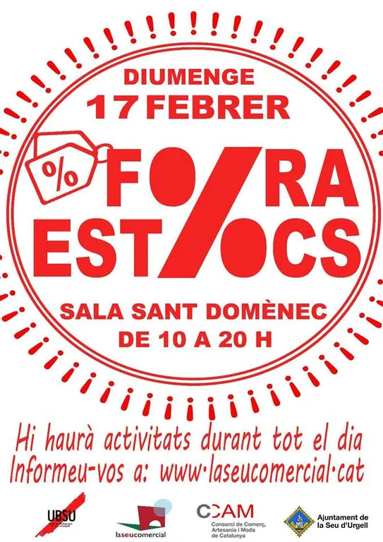 Nova edició de Fora Estocs a càrrec del comerç de la Seu