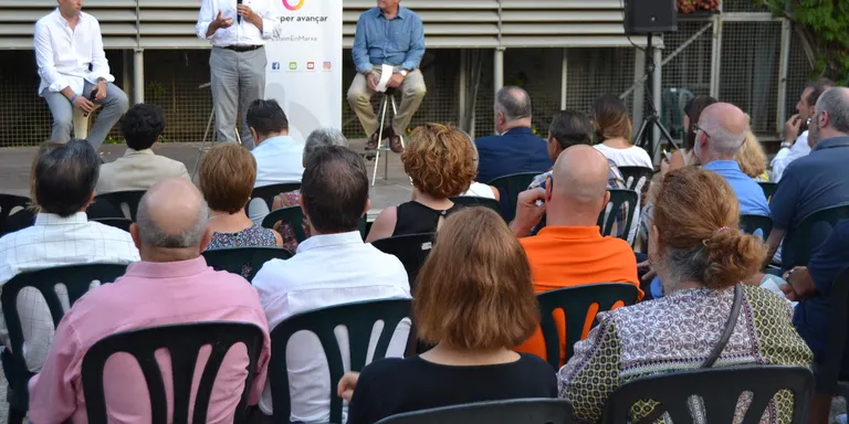 Carlos Losada i Joan March presenten a Pineda la nova formació Units per Avançar