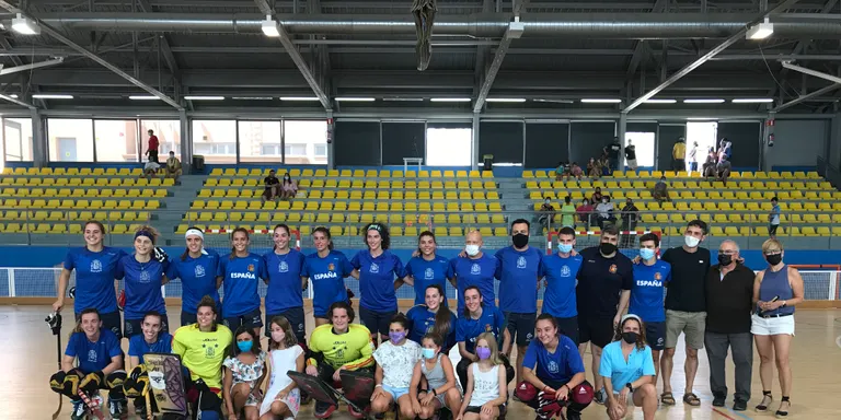 ONABITLLES amb la Selecció de HOQUEI FEMENÍ