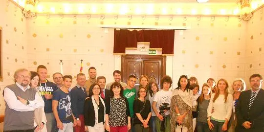 Els socis del programa Comenius al Piemont visiten l'Ajuntament de la Seu