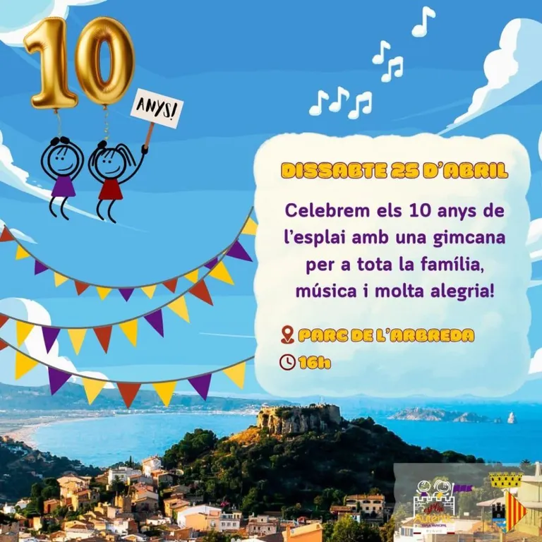 L’Esplai Autèntic de Begur celebra 10 anys amb una gran festa oberta al poble