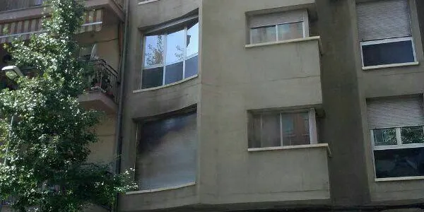 Sis ferits en un incendi a l'avinguda del Salòria de la Seu