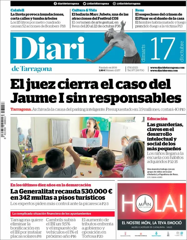 Cop d'ull als diaris d'aquest dimarts 17 d'octubre