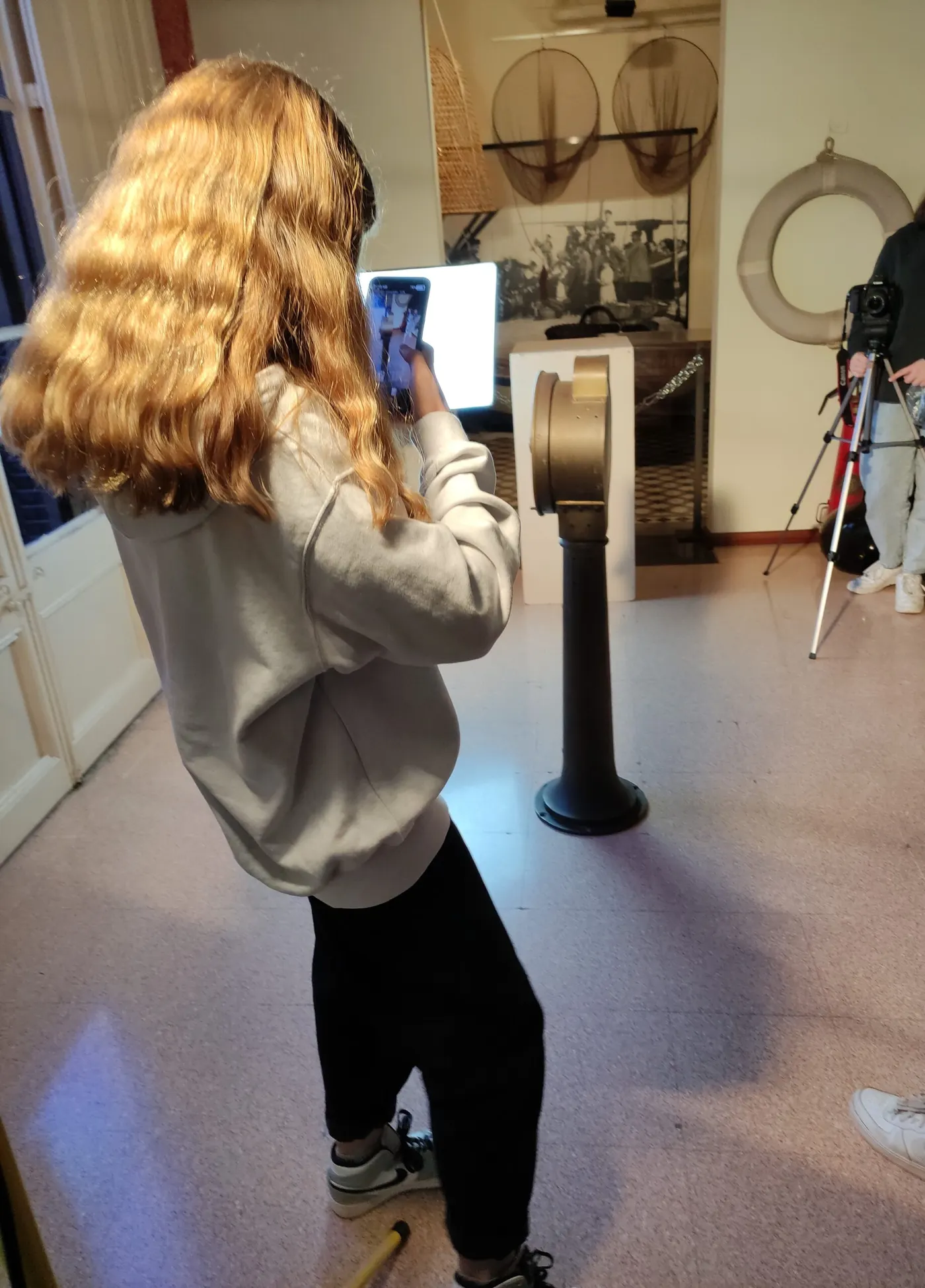 Un grup d’alumnes de primer del Vilatzara digitalitzen en 3D fonts històriques del Museu de la Marina