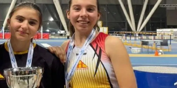 Aral Alonso i Mar Vendrell es proclamen subcampiones del Campionat de Catalunya de Clubs Sub 16 amb l’AA Catalunya