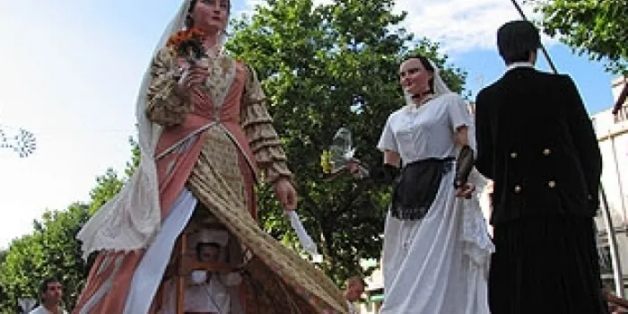 Els geganters d'Arenys es posen en marxa aquest diumenge