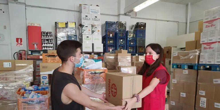 L’ONG Latter-day Saint Charities fa una donació de productes infantils a Aliments per la Solidaritat de l’Alt Urgell