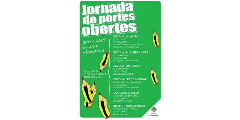 Jornades de portes obertes als centres d'ensenyament de la Seu