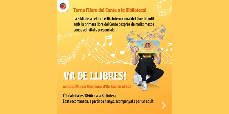 Torna l’hora del conte i les altres activitats de la Biblioteca
