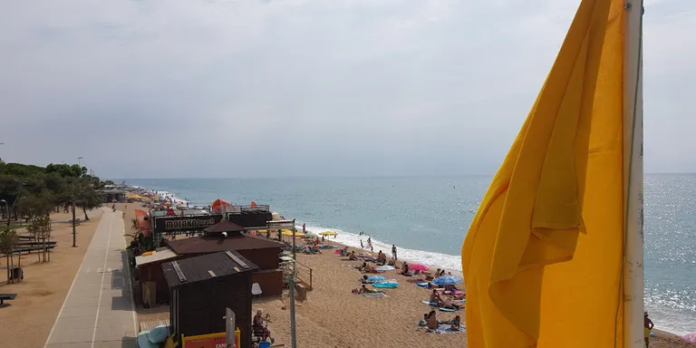 Temporada tranquil·la amb poques incidències a les platges de Pineda