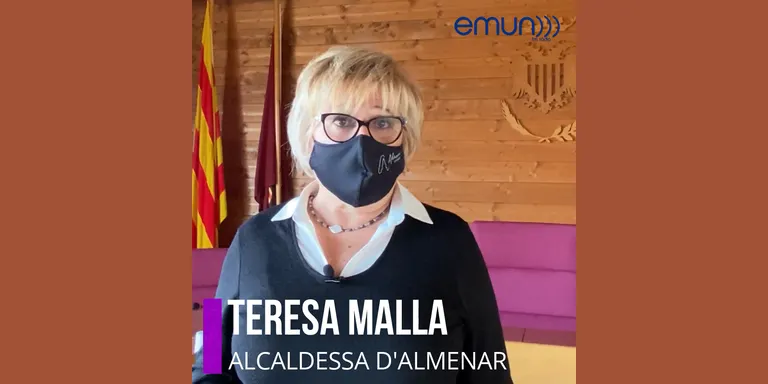 Teresa Malla: “A veure si superem la COVID que ens persegueix i tornem poc a poc a la normalitat en l’àmbit associatiu i municipal"