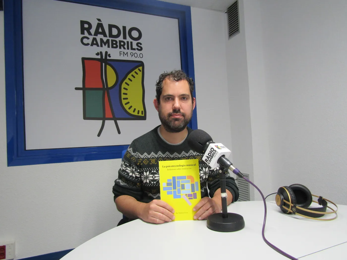 Pau Fargas: “El llibre ‘La psicotecnologia musical’ pretén crear idees a partir e la meva experiència