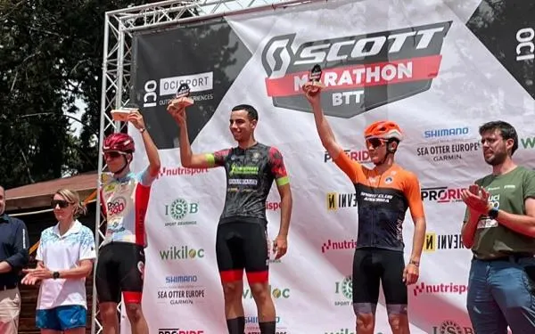 L’altafullenc Jofre Ramírez, primer classificat júnior en la tercera prova de la Marathon Cup de BTT a Andorra