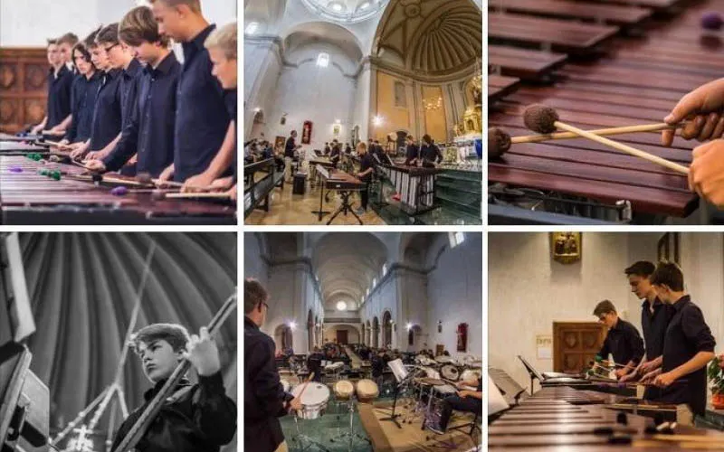 La formació ‘Bi-cussion’ ofereix una segona actuació de percussió a Altafulla