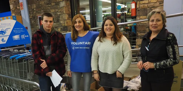 L'Alt Urgell recull més de 16.600 quilos d'aliments amb el Gran Recapte