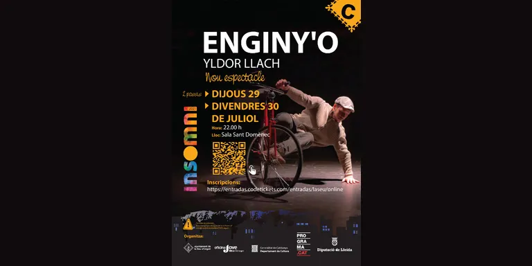Yldor Llach ofereix a la Seu d'Urgell la preestrena del seu nou espectacle, 'Enginy'o'