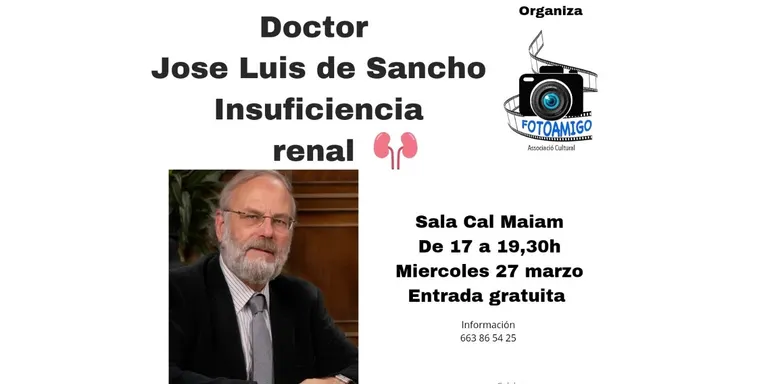 Conferència sobre la insuficiència renal a Cal Maiam
