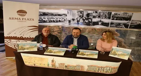 PRESENTADO EL LIBRO “HONDARRIBIA, CIUDAD DE MATICES” DE JAVIER SAGARZAZU E YLENIA BENITO