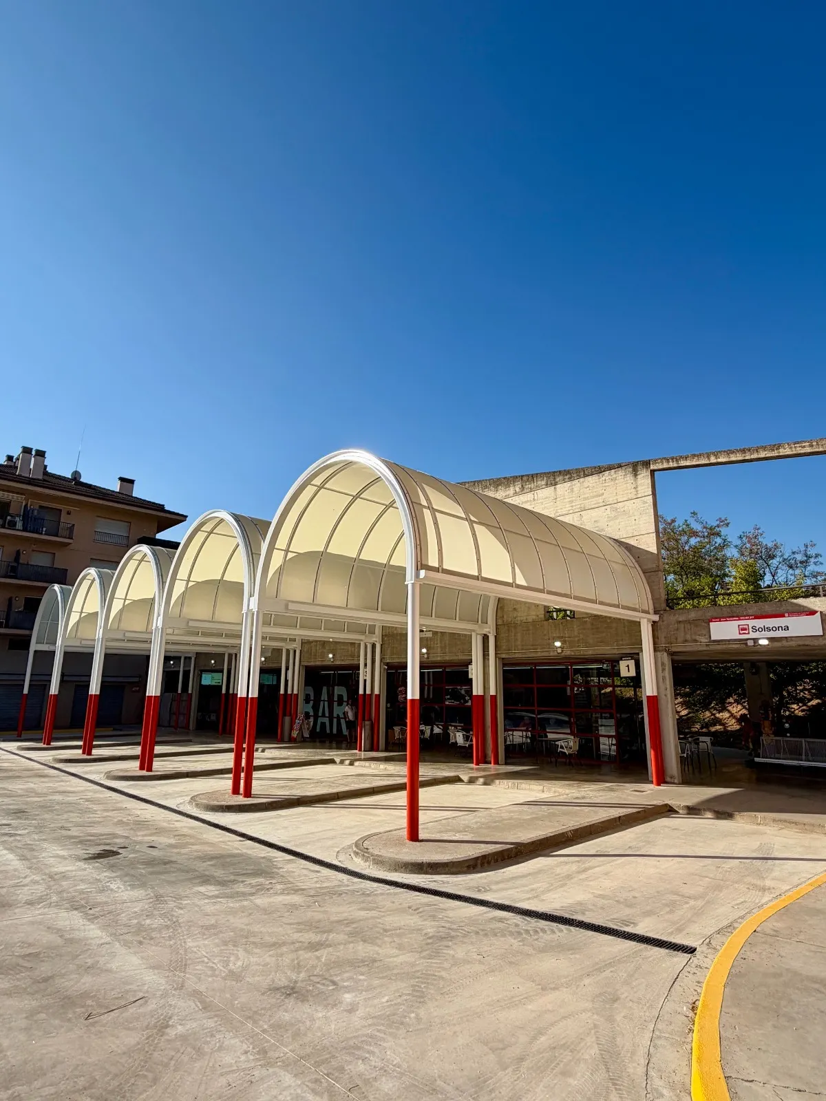 L’estació d’autobusos de Solsona recupera avui la normalitat