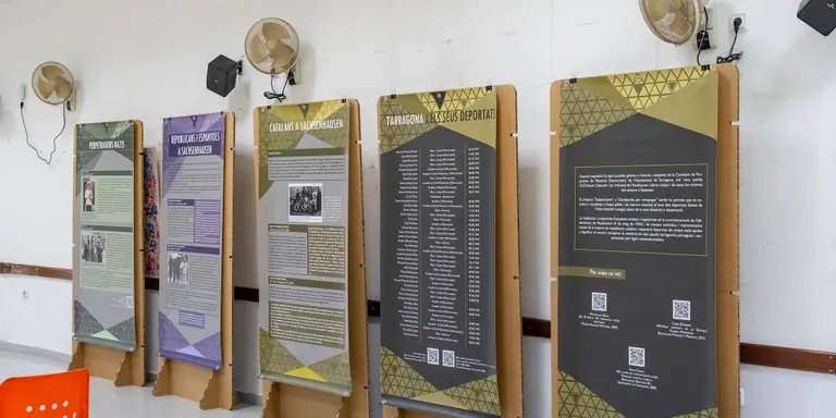 S'inaugura una exposició al Sindicat Agrícola sobre la història del camp de concentració nazi de Sachsenhausen
