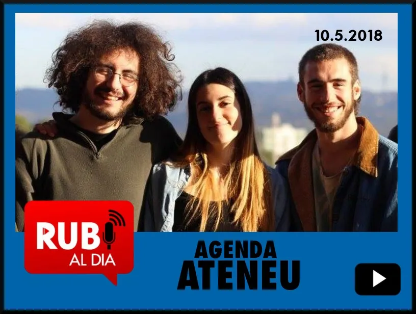 Agenda Ateneu Municipal 10 maig 2018