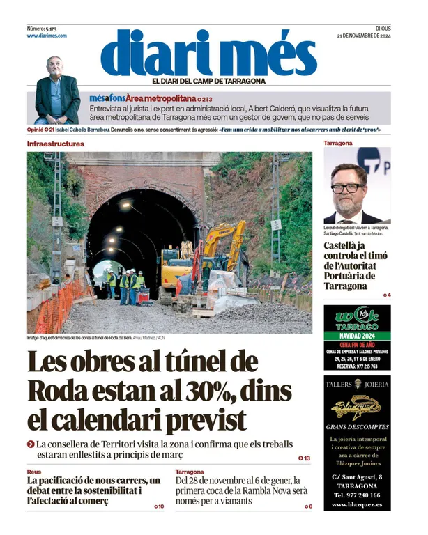 Cop d'ull als diaris d'aquest dijous 21 de novembre