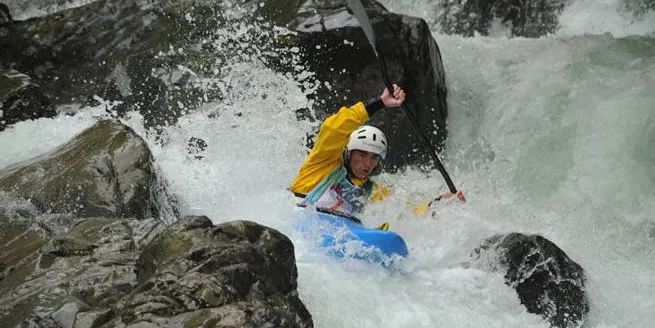 Alberto Díez-Canedo, segon a la classificació general de la Copa Pirineus de Kayak Extrem