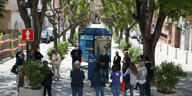 L’exposició “Operació Aigua” s’instal·la al passeig dels Caputxins