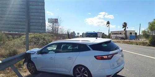 Els vigilants del Morell ajuden a detenir un home per simular el robatori del seu cotxe